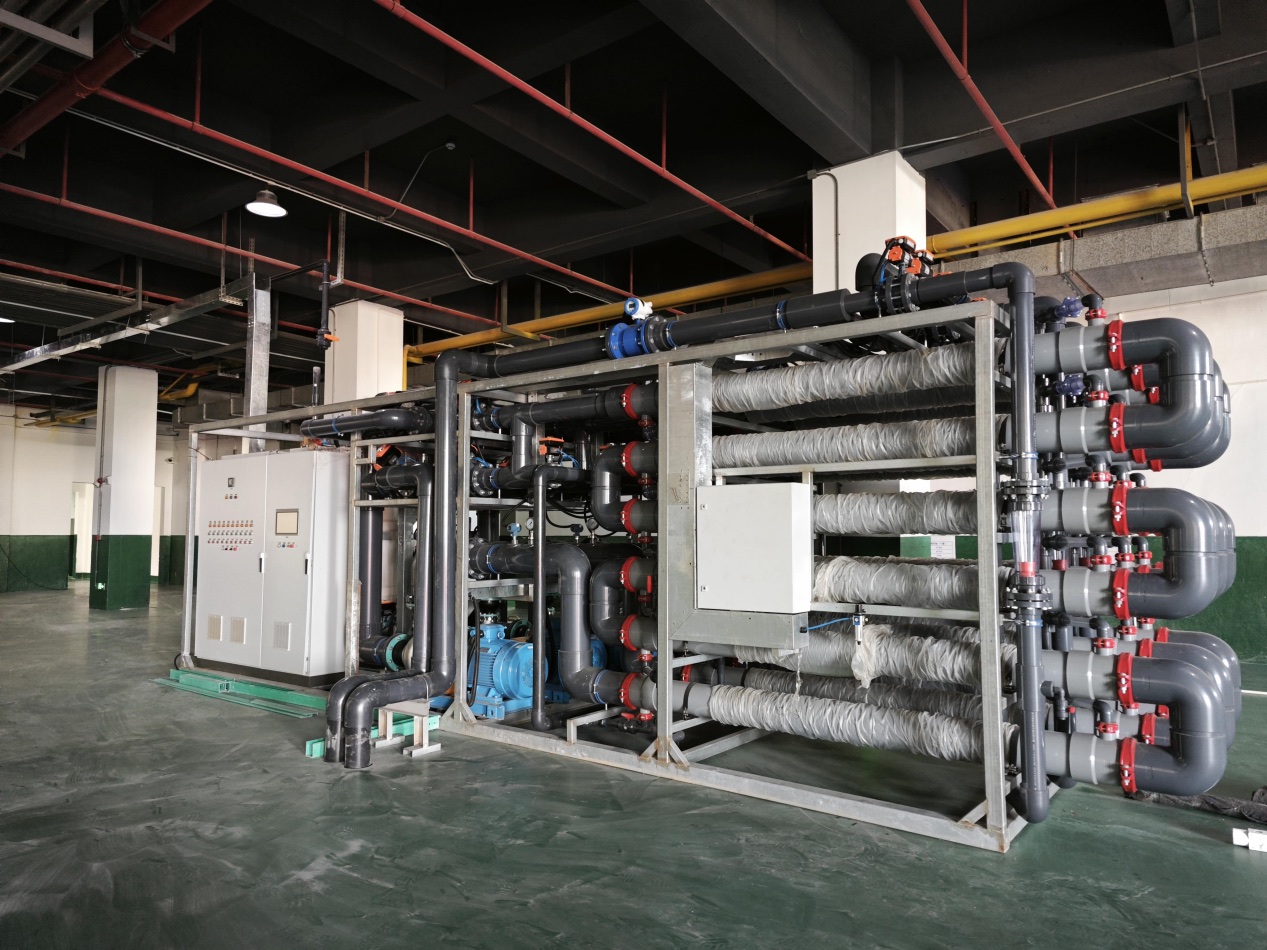 PCB 含重金属废水 PEK 管式膜与回用系统现场