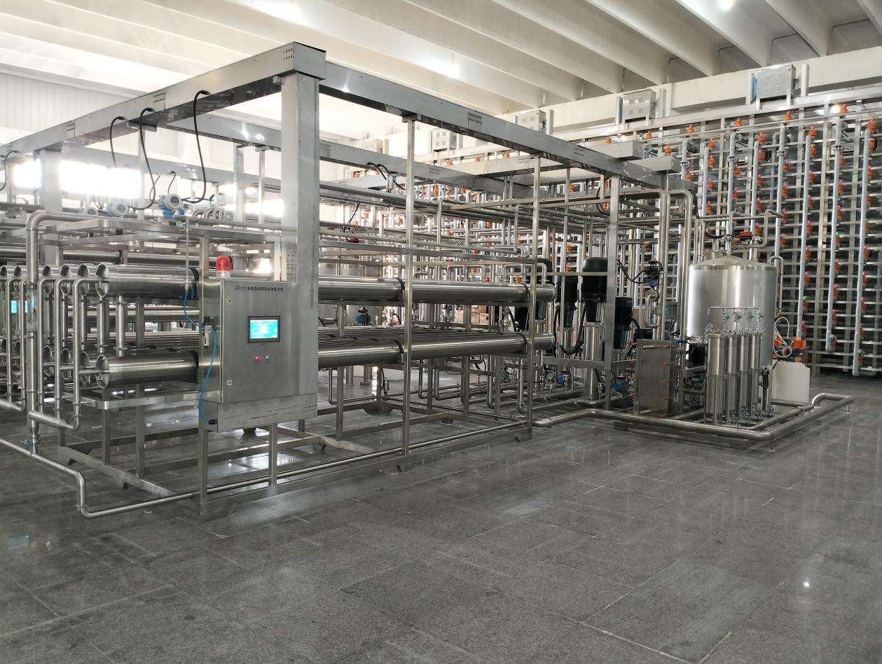普朗膜乳酸两级纳滤纯化工业系统现场