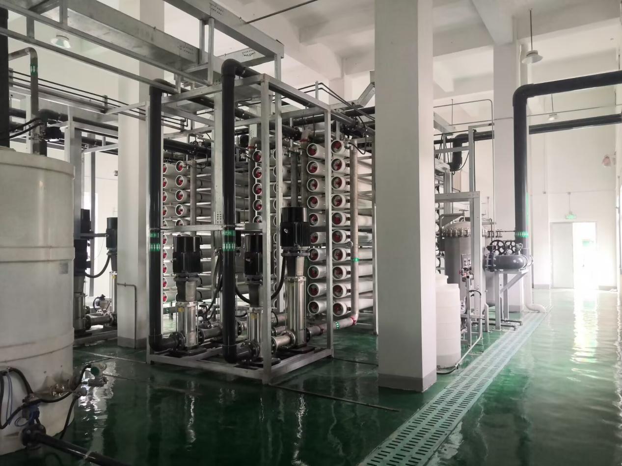 普朗膜选择性纳滤与下游膜系统工程现场